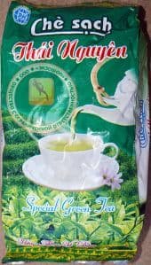 CHE SACH (Thai Nguyen) - зеленый, крупнолистный вьетнамский чай - 200 гр.  Пр-во Вьетнам