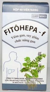 КАПСУЛЫ ФИТОХЕПА (FITOHEPA-F) - УЛУЧШЕНИЕ ФУНКЦИИ ПЕЧЕНИ, ПРОТИВОВОСПАЛИТЕЛЬНОЕ СРЕДСТВО - 40 КАПСУЛ. ВЬЕТНАМ