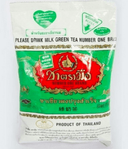 ЧАЙ ТАЙСКИЙ ЗЕЛЕНЫЙ - NUMBER ONE BRAND - THAI MILK GREEN TEA - 200 ГР. ТАИЛАНД.