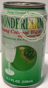 Сок молодого кокоса с нежной мякотью без газа (Young Coconut Water) - 330 ml. Пр-во Вьетнам.