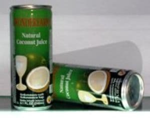 Натуральное кокосовое молоко питьевое (NUOC SUA DUA) - 220 ml. Очень освежает и утоляет жажду в жару!