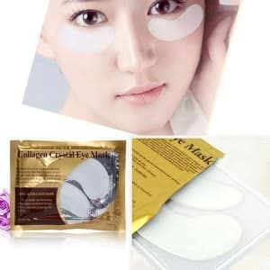 КОЛЛАГЕНОВЫЕ ПАТЧИ ДЛЯ ГЛАЗ – (COLLAGEN CRYSTAL EYELID PATCH) - 2 ПАТЧА. ЦВЕТ ЗОЛОТОЙ. ТАИЛАНД