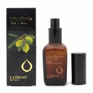 МАСЛО МАКАДАМИИ (MACADAMIA NUT OIL) - ДЛЯ ВОССТАНОВЛЕНИЯ ВОЛОС И КОЖИ ЛИЦА – 50 МЛ.