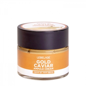 КРЕМ АНТИВОЗРАСТНОЙ ДЛЯ ЛИЦА С ЭКСТРАКТОМ ИКРЫ - (LEBELAGE AMPULE CREAM NUTRI CAVIAR) - ПИТАТЕЛЬНЫЙ АМПУЛЬНЫЙ – 70 МЛ. КОРЕЯ.