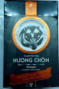 KOPI LUWAK PREMIUM COFFEE (HUONG CHON) - ПРЕМИАЛЬНЫЙ КОПИ ЛЮВАК В ЗЕРНАХ - ЧОН - 250 ГР. ВЬЕТНАМ