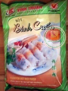 Мука рисовая кулинарная для блинчиков (блинов) (Bot banh cuon) - 400 гр. Пр-во Вьетнам.