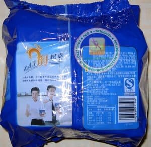 Китайский суп, лапша - креветочный - 1 упаковка - 5 шт. Пр-во Китай.