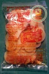 Креветочные воздушные рисовые чипсы (BANH PHONG TOM) - 100 гр. Пр-во Вьетнам.