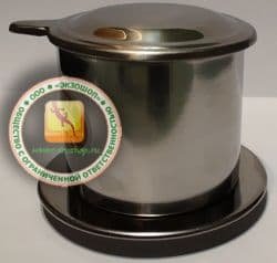 Вьетнамская кофеварка-фильтр (кофефильтр, пресс фильтр, фин) 150-200 ml. Пр-во Вьетнам.