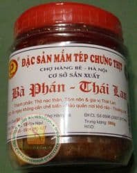 Креветочная знаменитая вьетнамская паста (BAC SAN MAM TEP CHUNG THIT) (мало острая). Натуральный, полезный продукт. Пр-во Вьетнам.