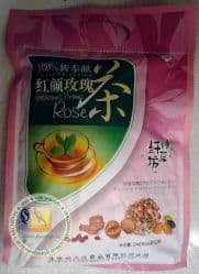 Зеленый чай Бабао из розы, барбариса, боярышника, и др. - 240 гр. Против угрей, прыщей и сыпи, очищает кожу. Пр-во Китай.
