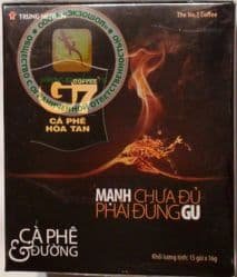 Trung Nguyen Coffee G7 - быстрорастворимый натуральный черный кофе - 240 гр.
